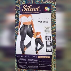 Women's Gray Push-Up Jeggings